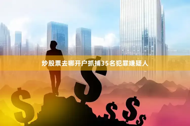 炒股票去哪开户抓捕35名犯罪嫌疑人